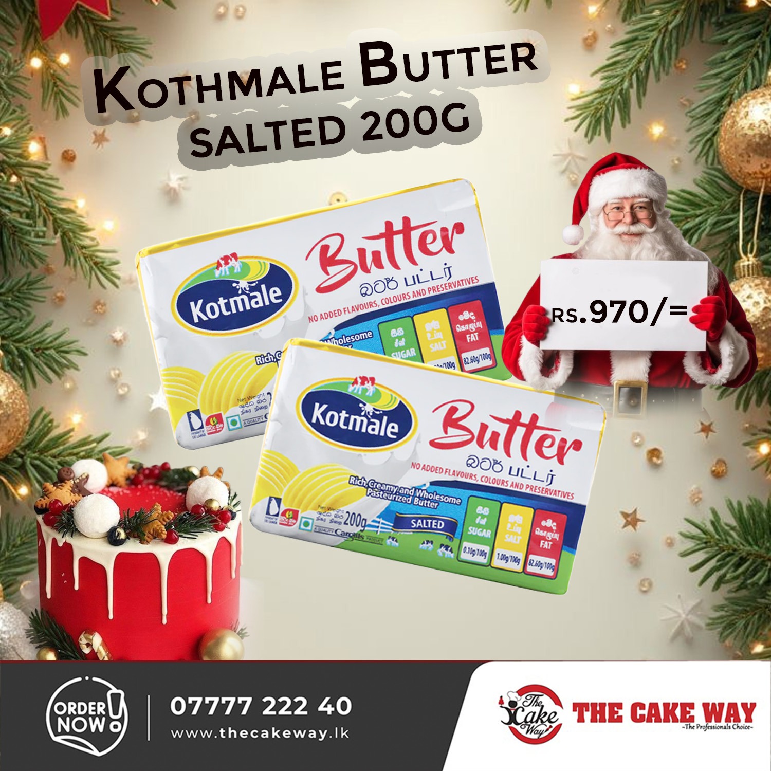 Kothmale Butter Salted 200g